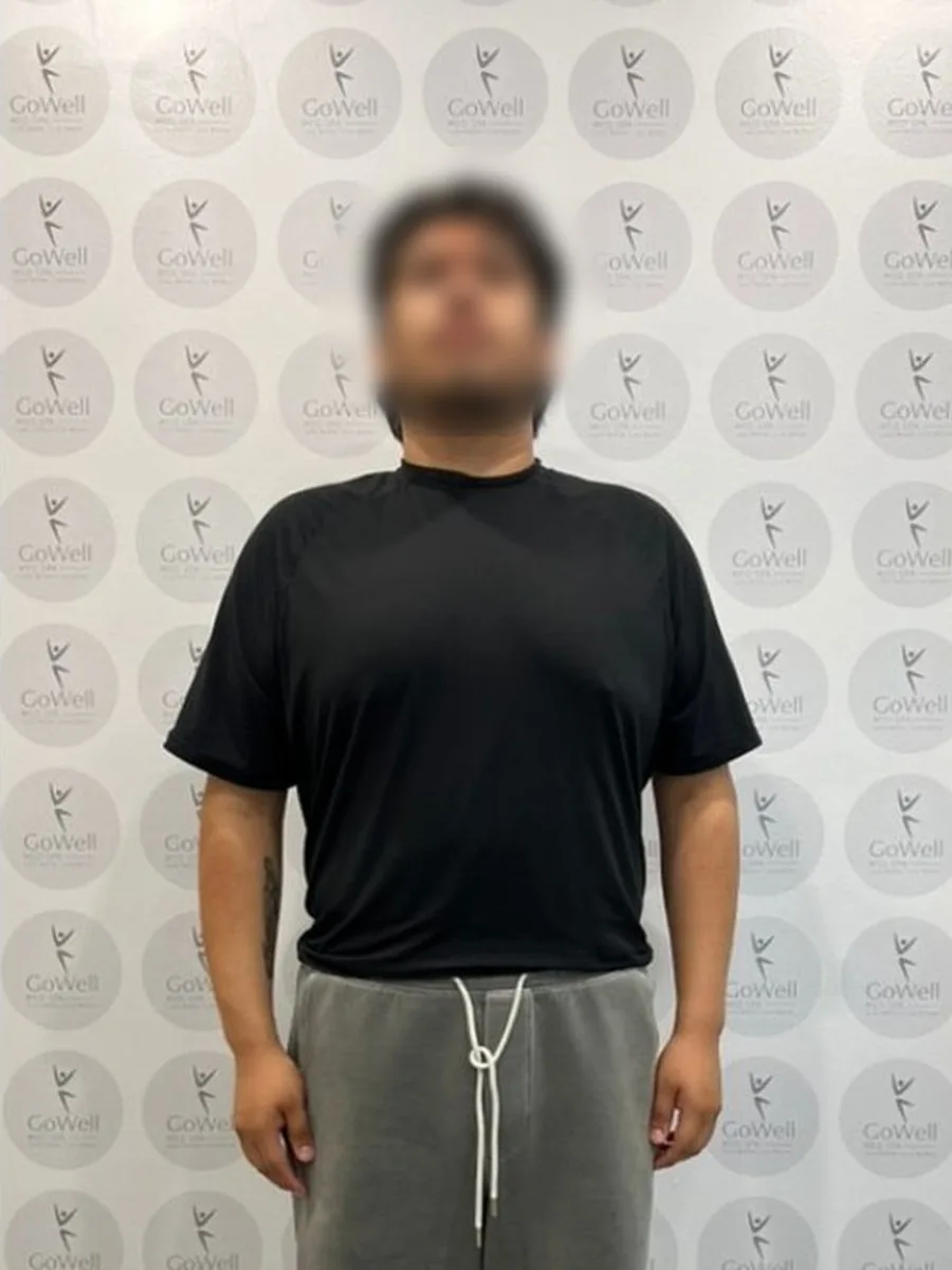 GoWell weight loss client, after – result 6